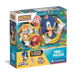 Sonic a sündisznó puzzle 180 db-os Clementoni