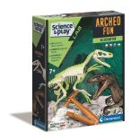 Világító velociraptor régészeti készlet 