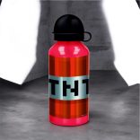 Minecraft alumínium kulacs ivókupakkal 400 ml