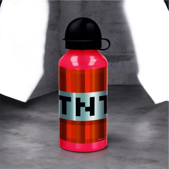 Minecraft alumínium kulacs ivókupakkal 400 ml