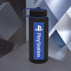 Playstation műanyag kulacs csavaros kupakkal 1064 ml