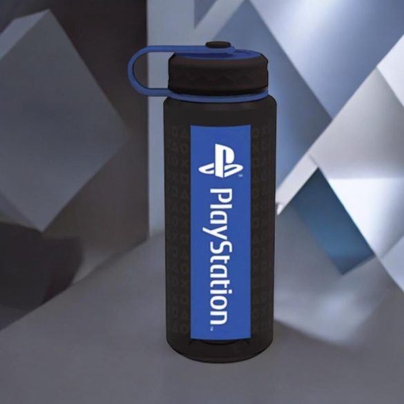 Playstation műanyag kulacs csavaros kupakkal 1064 ml
