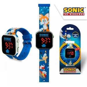 Sonic a sündisznó digitális LED karóra
