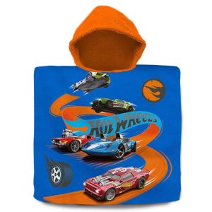 Hot Wheels strand törölköző poncsó