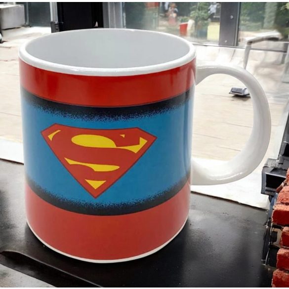 Superman porcelán bögre