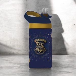 Harry Potter műanyag szívószálas kulacs 473 ml