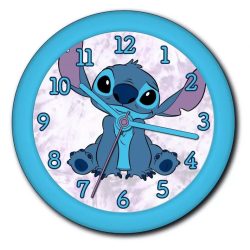 Disney Lilo és Stitch falióra, díszdobozban 
