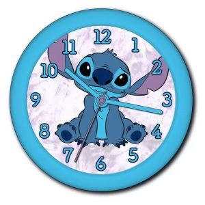 Disney Lilo és Stitch falióra, díszdobozban 
