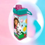 Gabi babaháza square műanyag szívószálas kulacs 500 ml