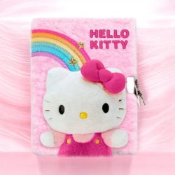 Hello Kitty 3D plüss A5 lakatos napló