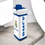 Real Madrid square műanyag szívószálas kulacs 500 ml