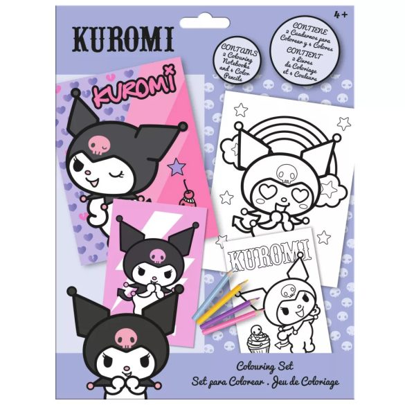 Hello Kitty színező szett