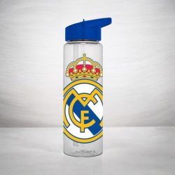 Real Madrid műanyag szívószálas kulacs 600 ml
