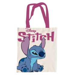 Stitch vászontáska, bevásárlótáska 44 cm