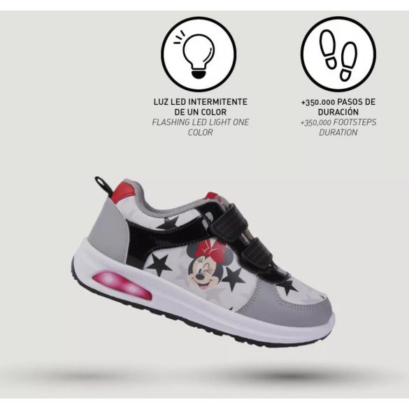 Minnie LED villogó, világító Utcai cipő Dobozban