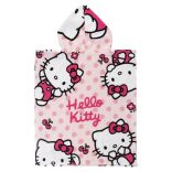 Hello Kitty strand törölköző poncsó