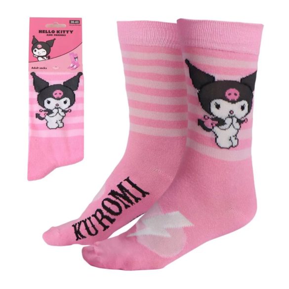 Hello Kitty felnőtt hosszú szárú zokni 36/43