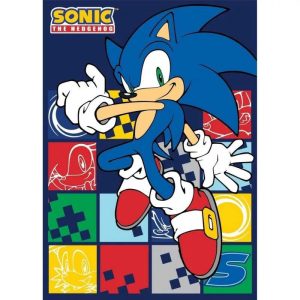 Sonic a sündisznó polár takaró